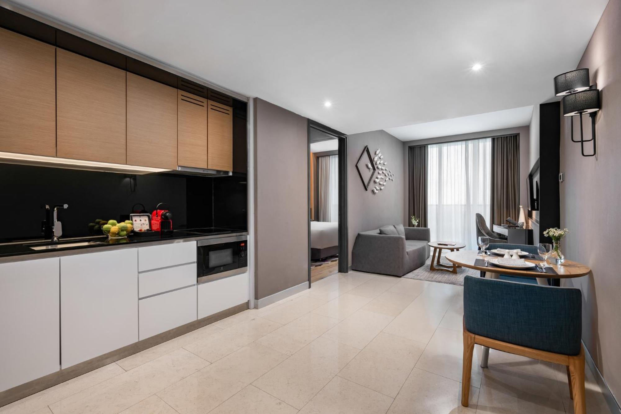 נוסג'יה Fraser Place Puteri Harbour מראה חיצוני תמונה A two-bedroom apartment at the hotel