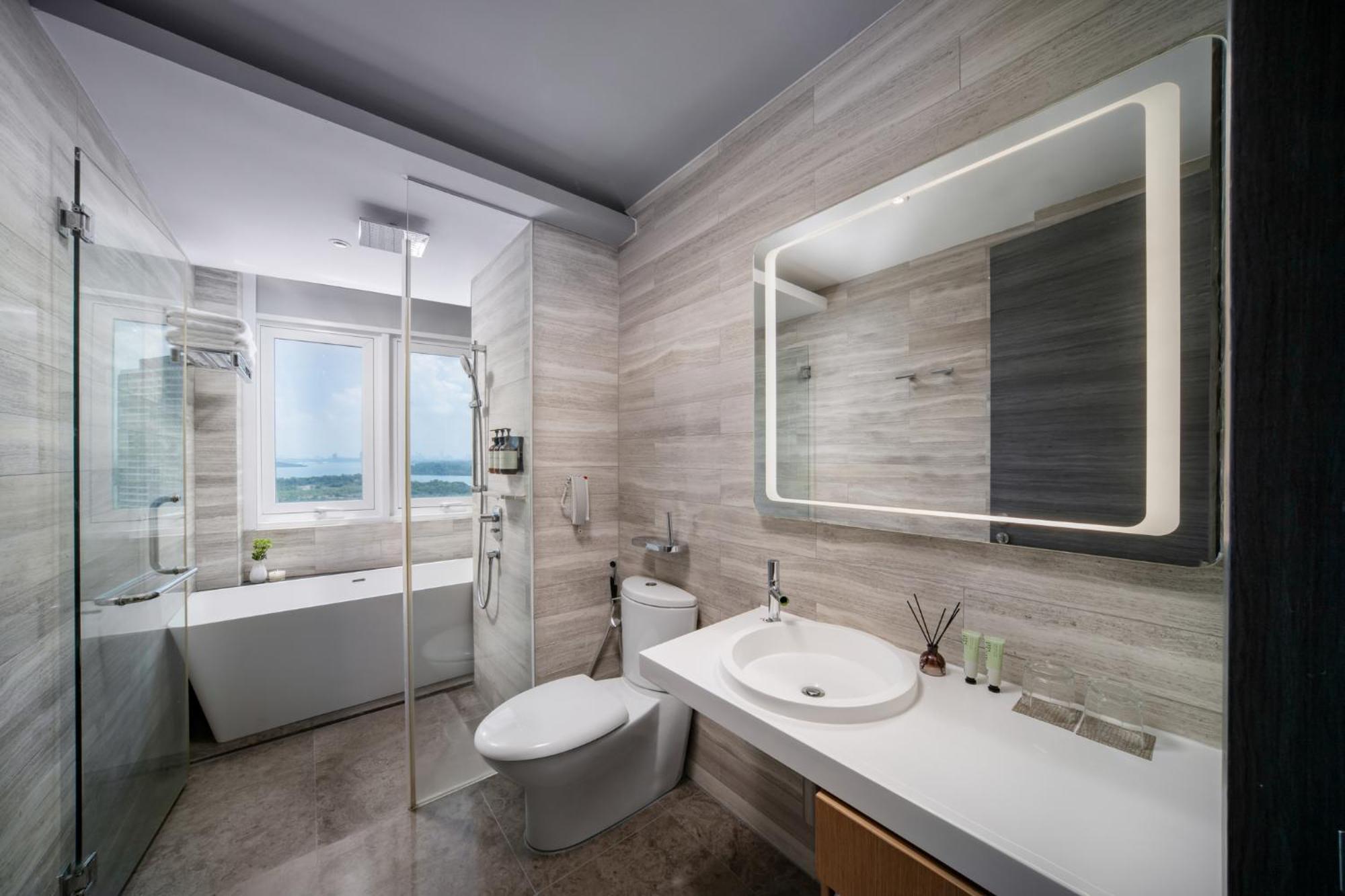 נוסג'יה Fraser Place Puteri Harbour מראה חיצוני תמונה Bathroom