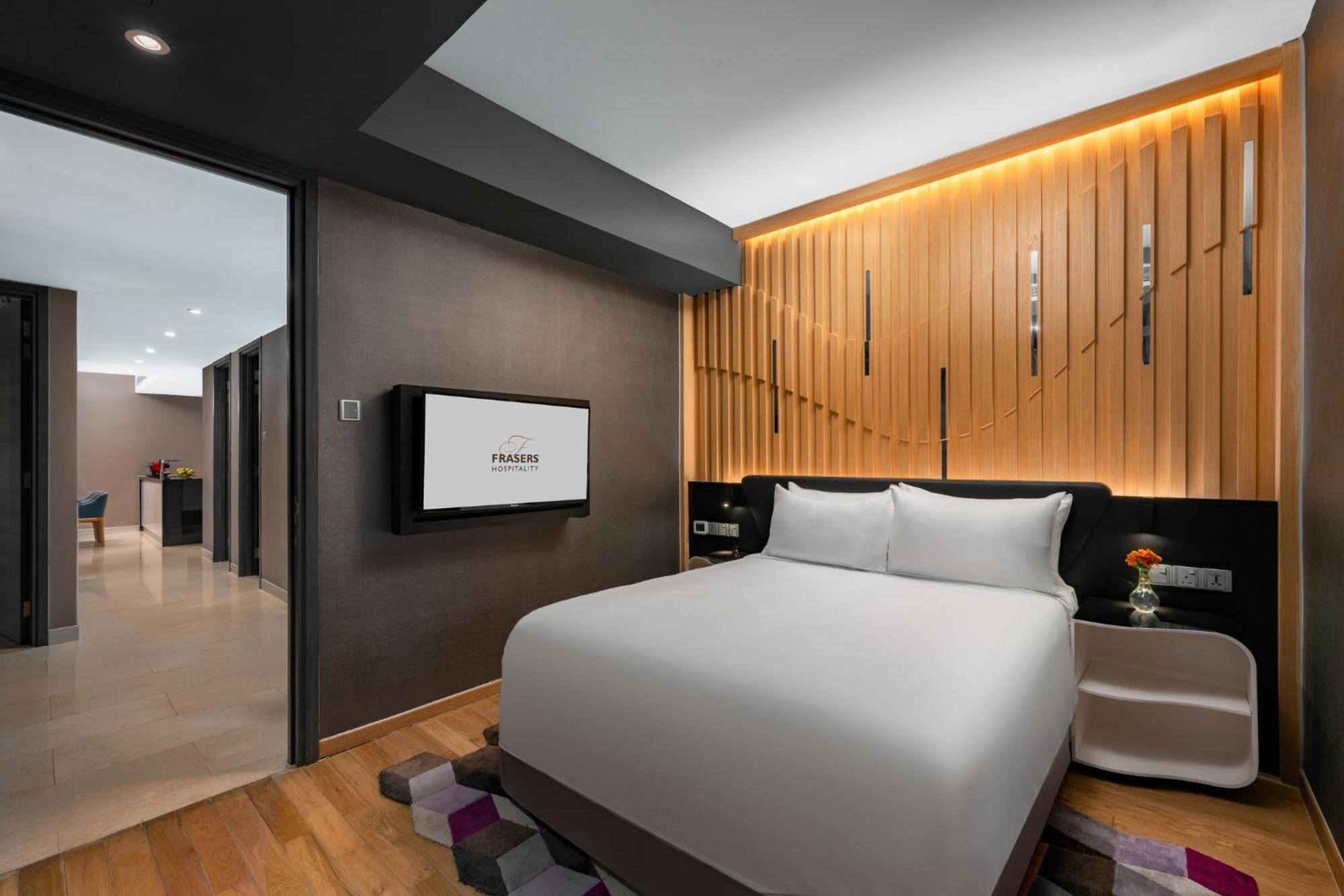 נוסג'יה Fraser Place Puteri Harbour מראה חיצוני תמונה A bedroom at the hotel